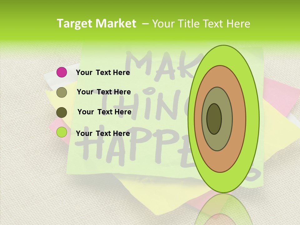 Black Exclamation Point Determination PowerPoint Template