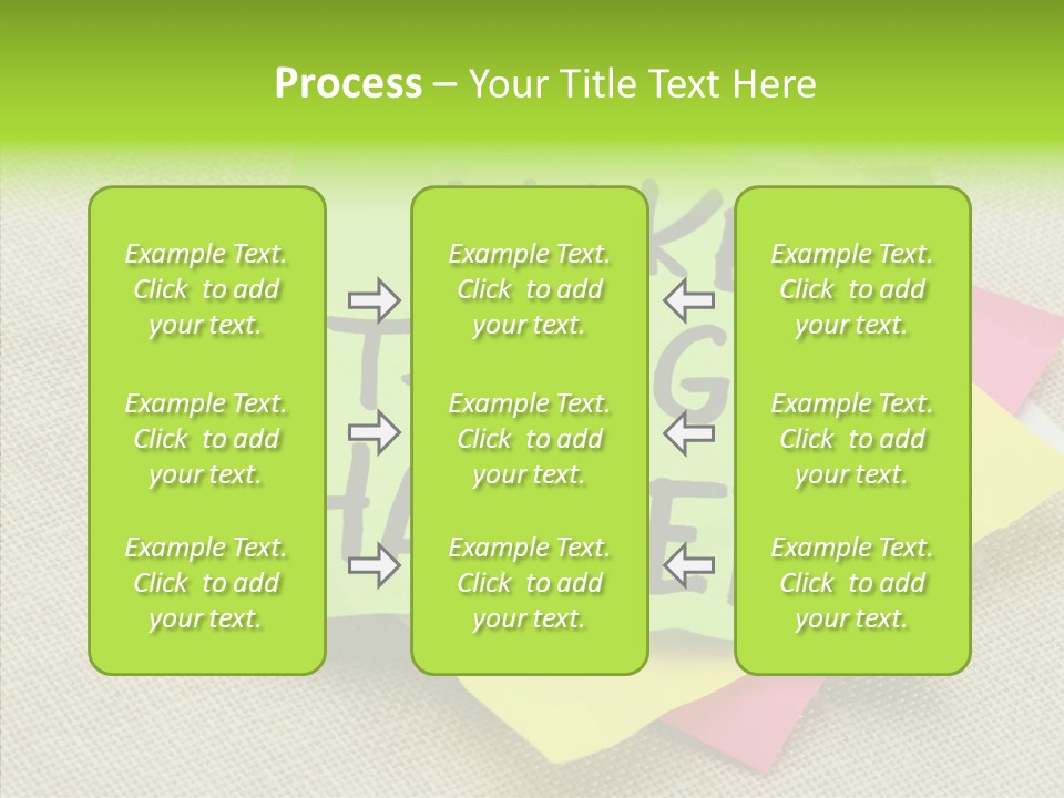 Black Exclamation Point Determination PowerPoint Template