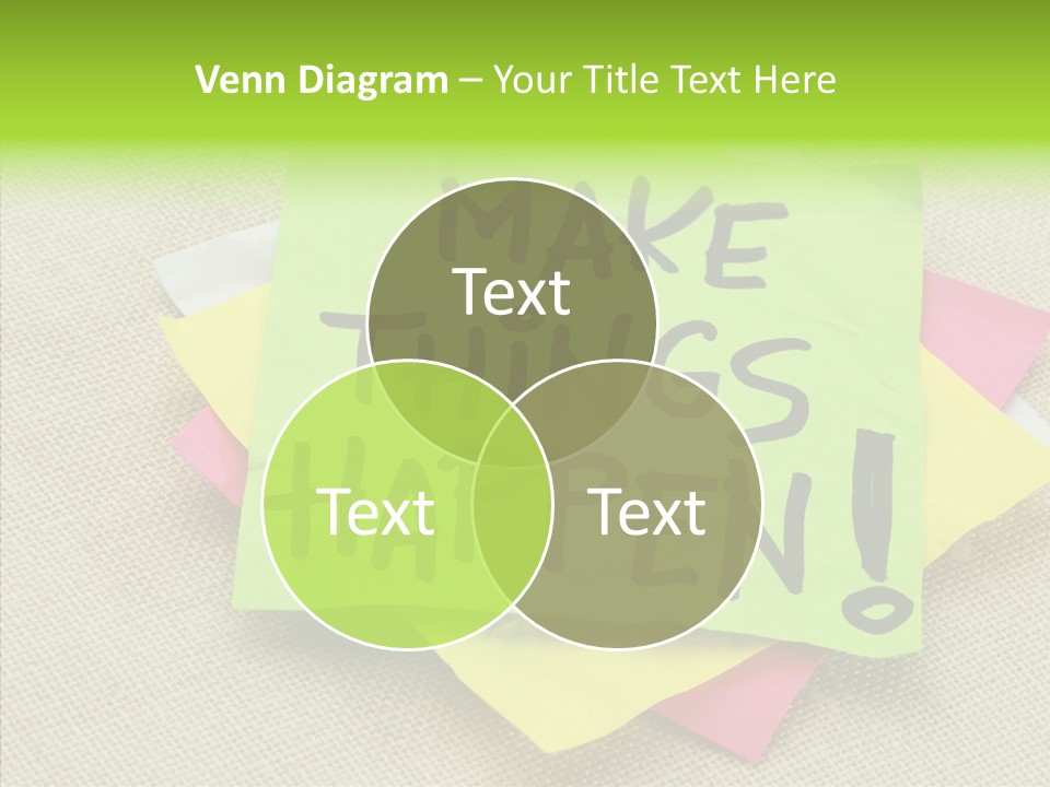 Black Exclamation Point Determination PowerPoint Template