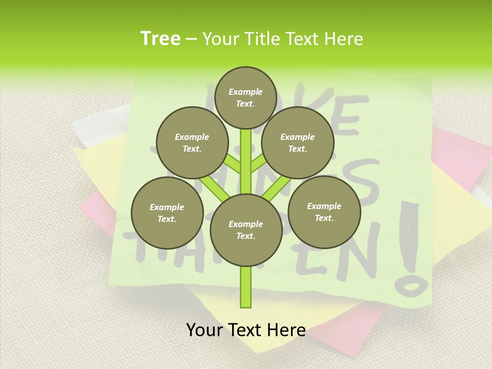 Black Exclamation Point Determination PowerPoint Template