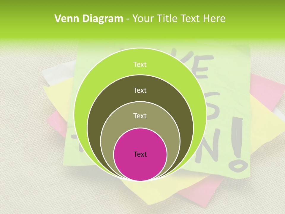 Black Exclamation Point Determination PowerPoint Template