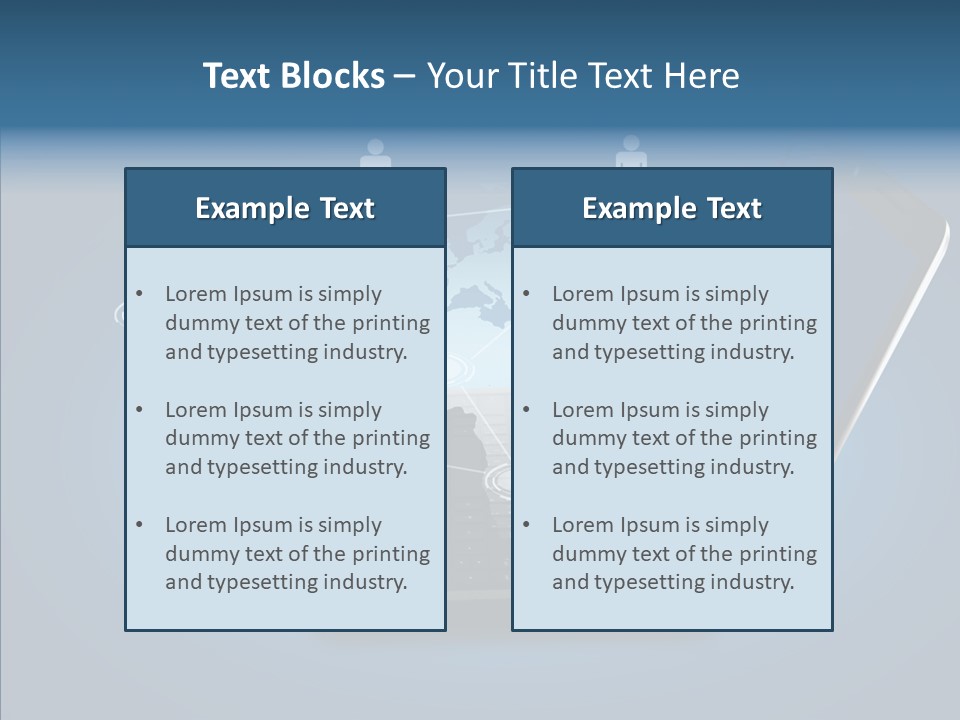 Laptop Wireless Pattern PowerPoint Template