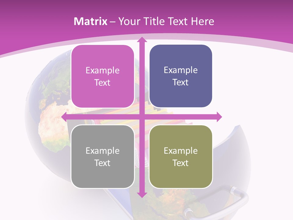 Database Document Host PowerPoint Template