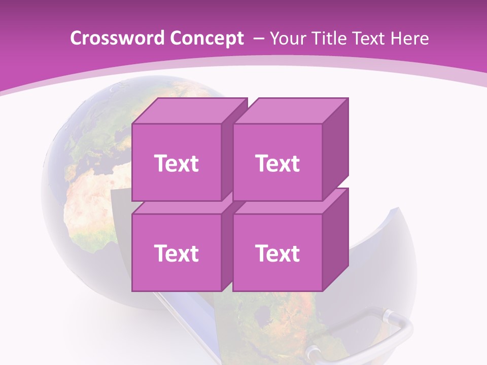 Database Document Host PowerPoint Template