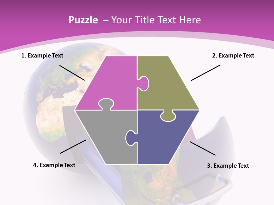 Database Document Host PowerPoint Template