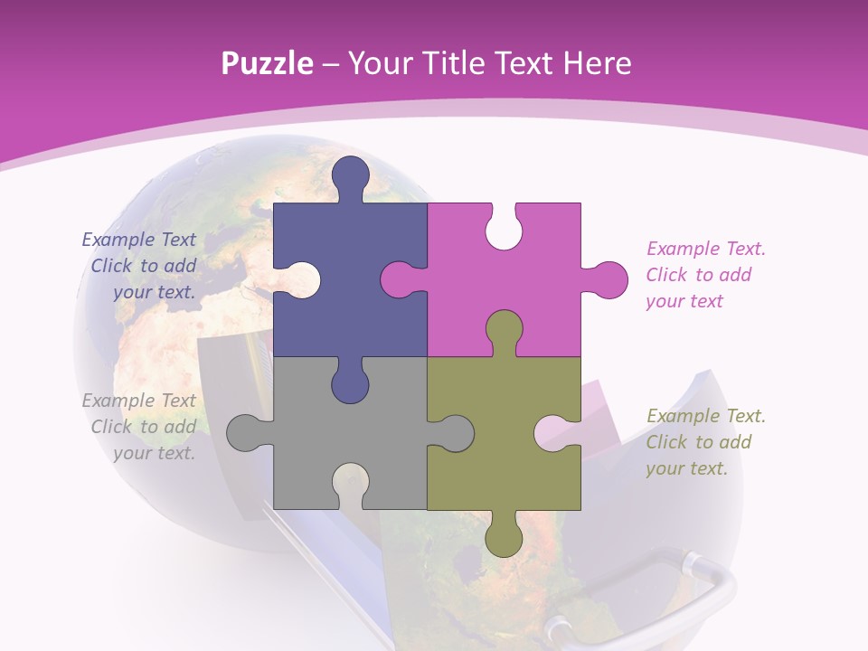 Database Document Host PowerPoint Template