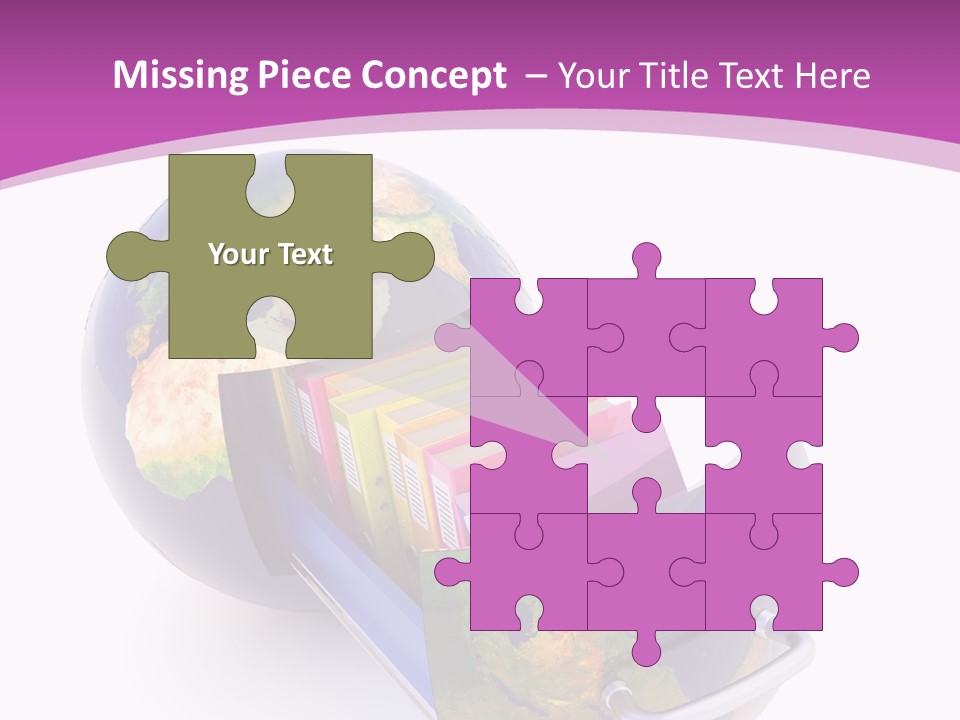 Database Document Host PowerPoint Template