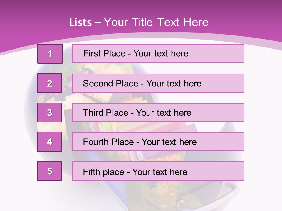 Database Document Host PowerPoint Template