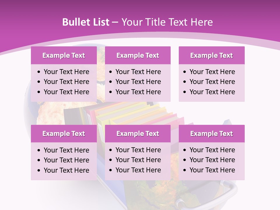 Database Document Host PowerPoint Template