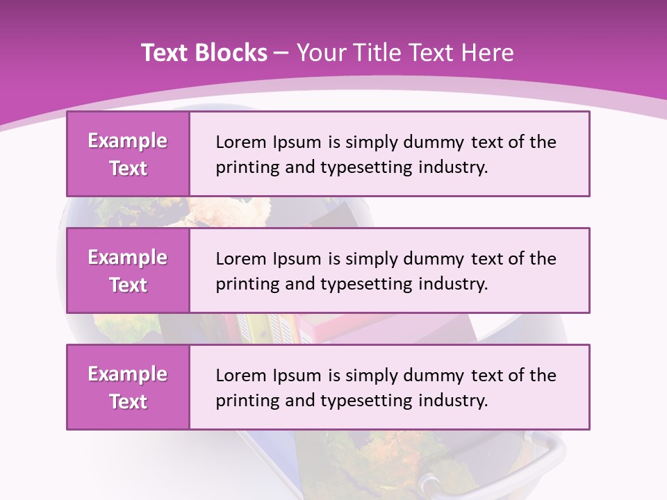 Database Document Host PowerPoint Template