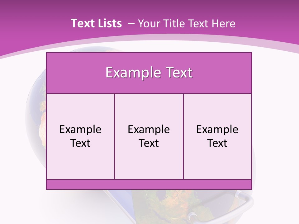 Database Document Host PowerPoint Template