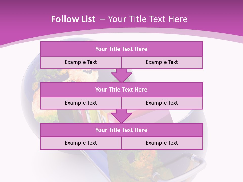 Database Document Host PowerPoint Template