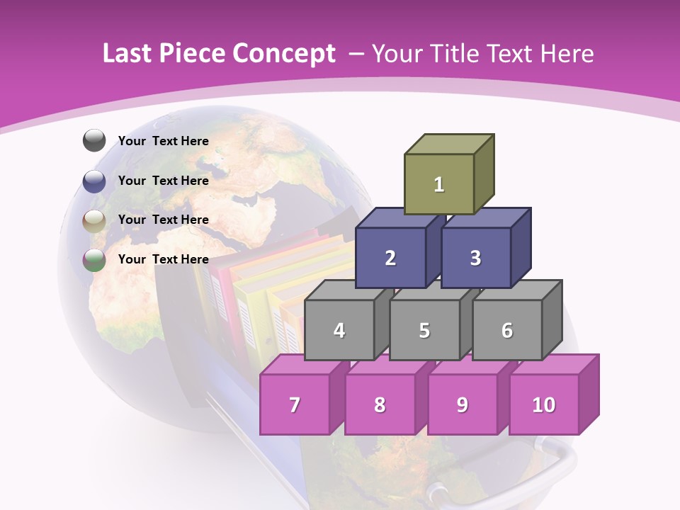 Database Document Host PowerPoint Template