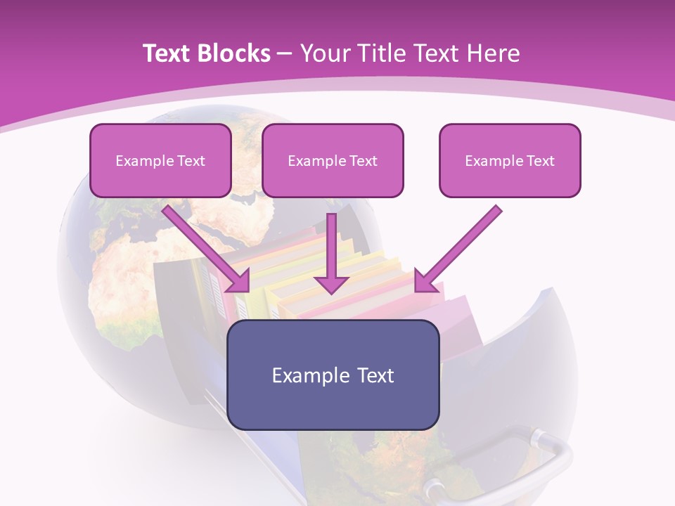 Database Document Host PowerPoint Template