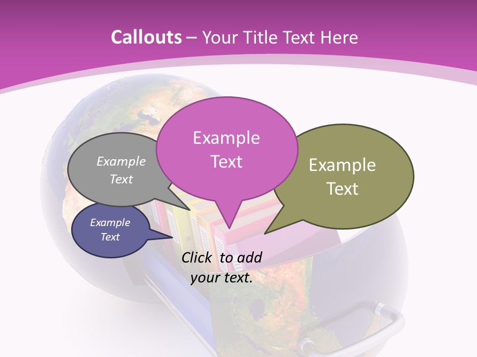 Database Document Host PowerPoint Template
