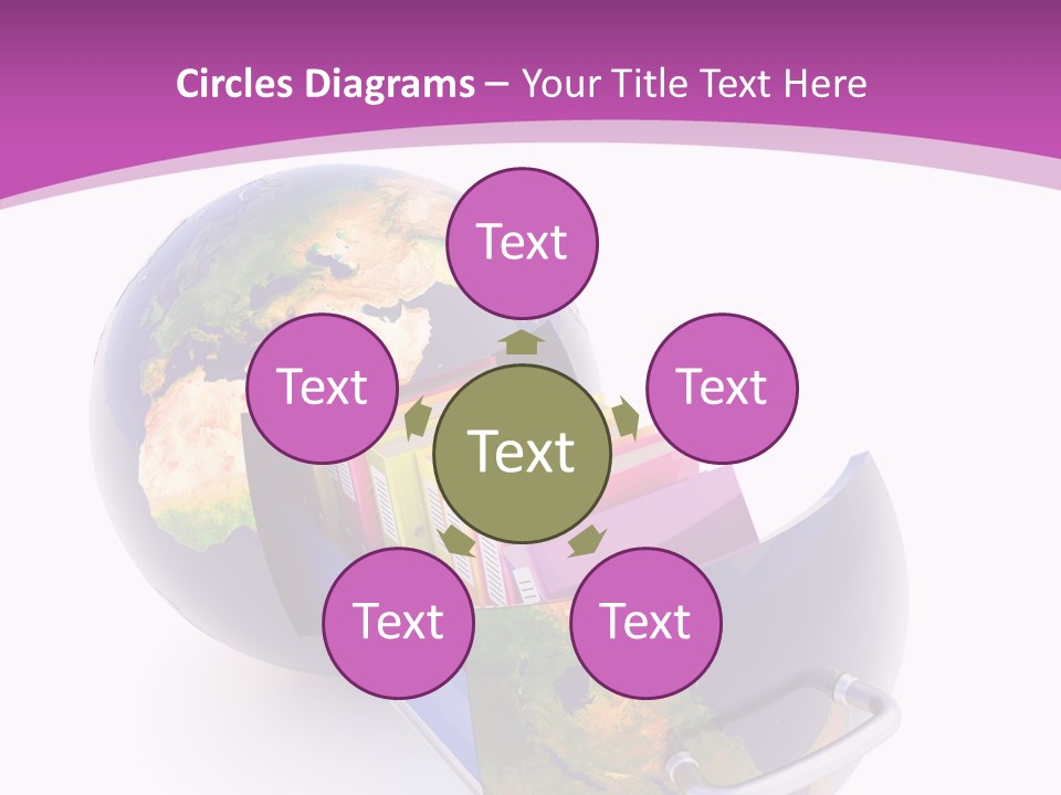 Database Document Host PowerPoint Template