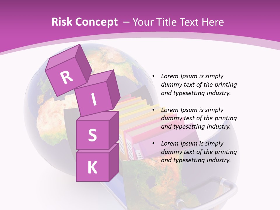Database Document Host PowerPoint Template