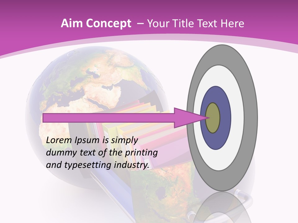 Database Document Host PowerPoint Template