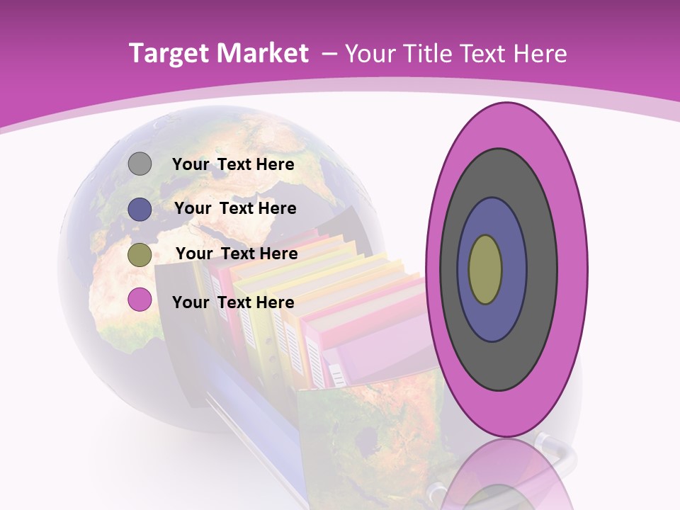 Database Document Host PowerPoint Template