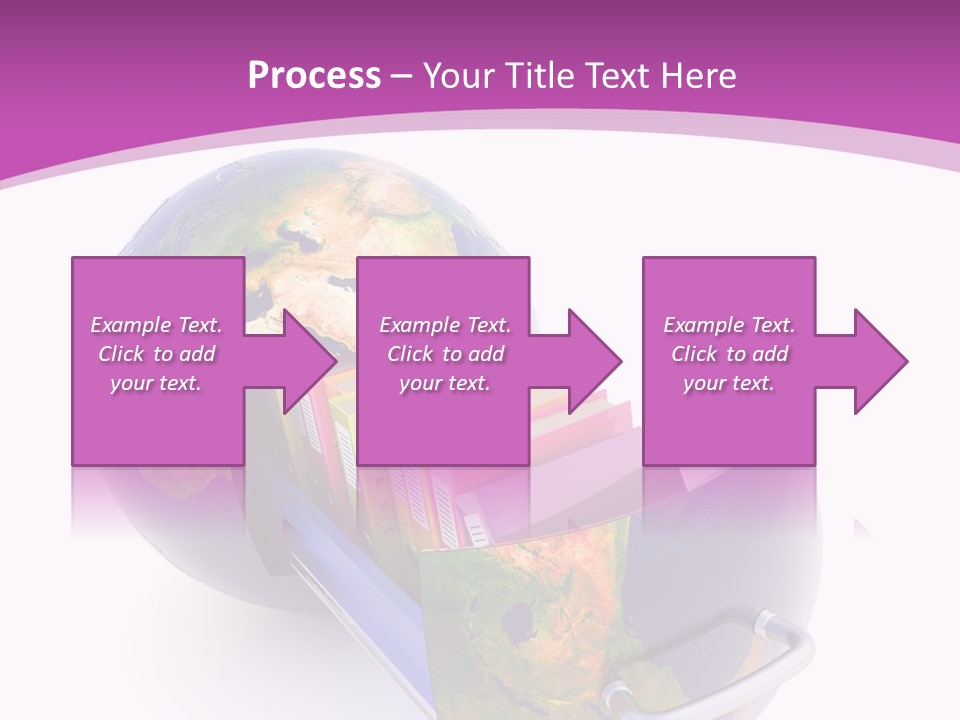 Database Document Host PowerPoint Template