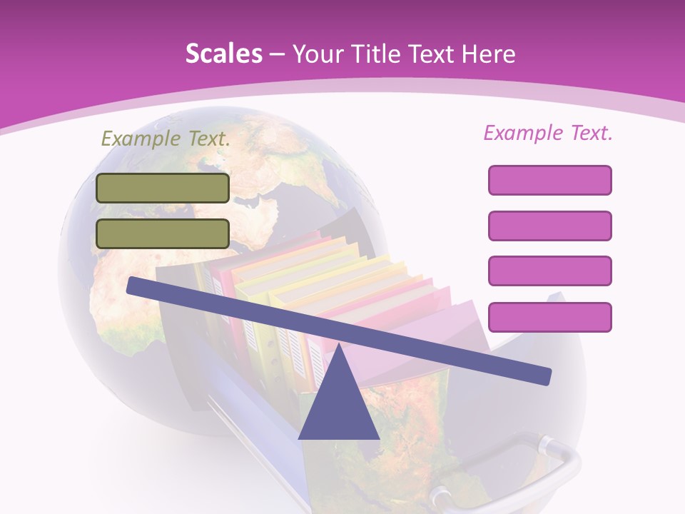Database Document Host PowerPoint Template
