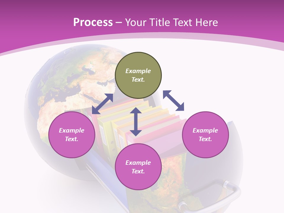 Database Document Host PowerPoint Template