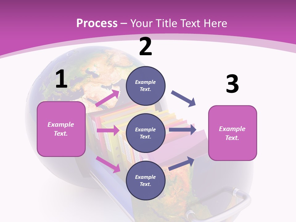 Database Document Host PowerPoint Template