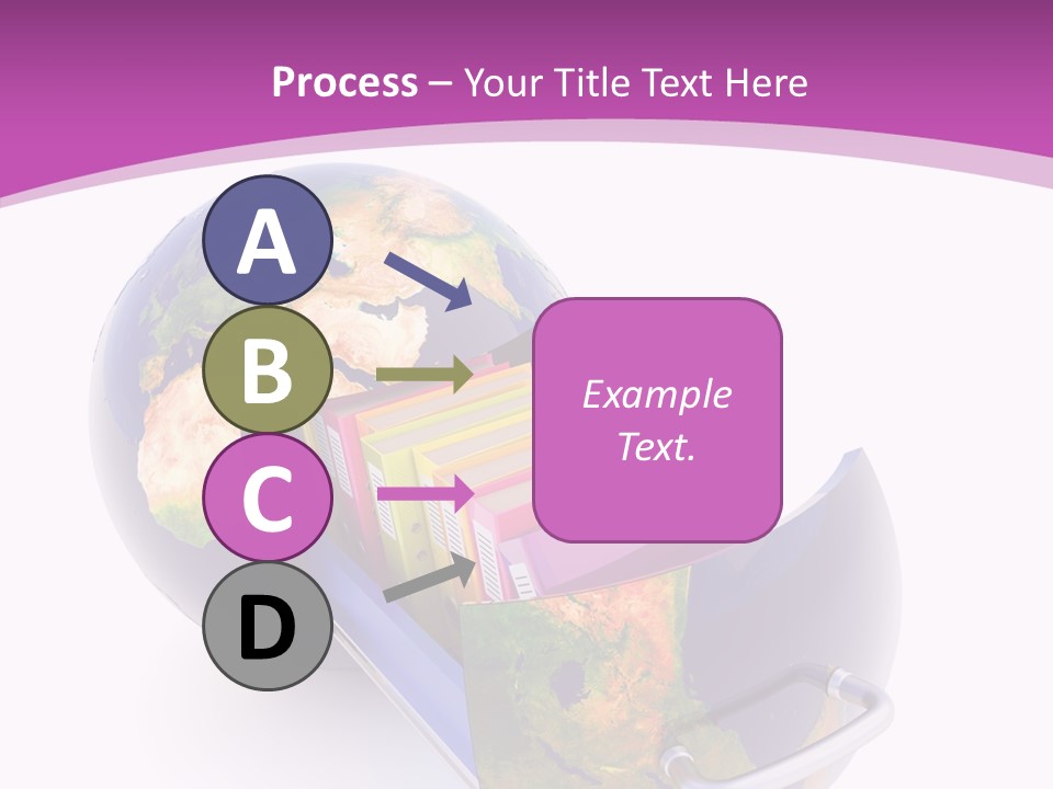 Database Document Host PowerPoint Template
