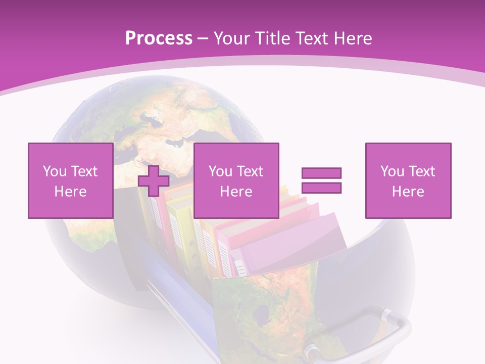Database Document Host PowerPoint Template