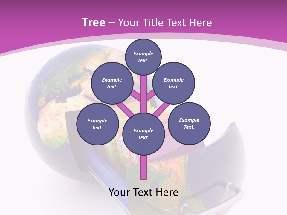 Database Document Host PowerPoint Template