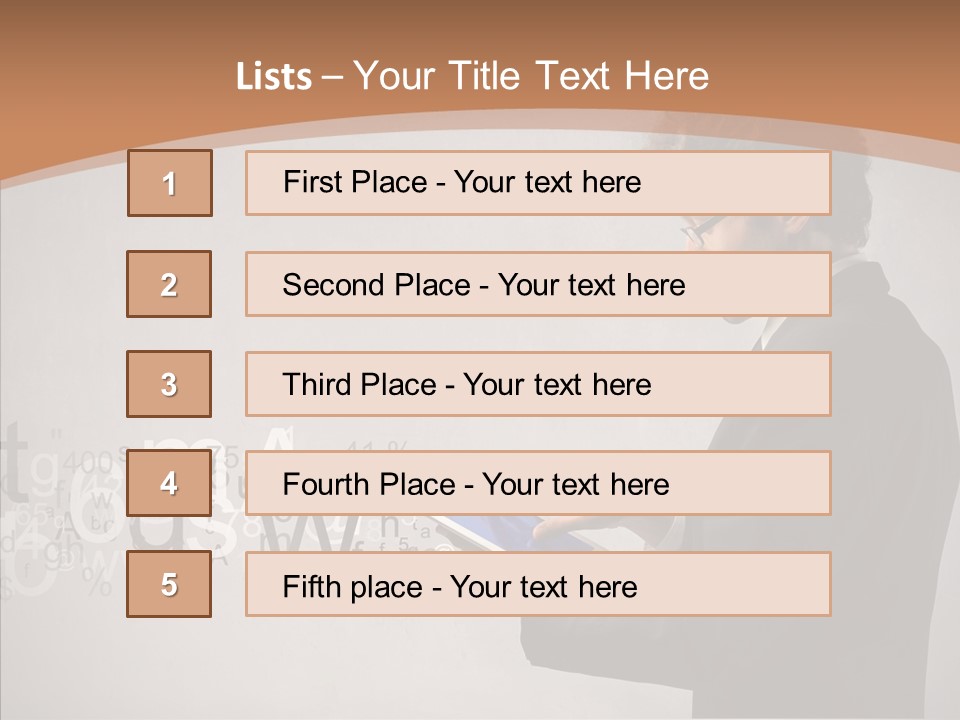 Young Fashion Job PowerPoint Template