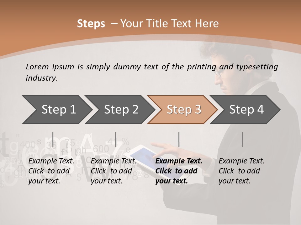 Young Fashion Job PowerPoint Template