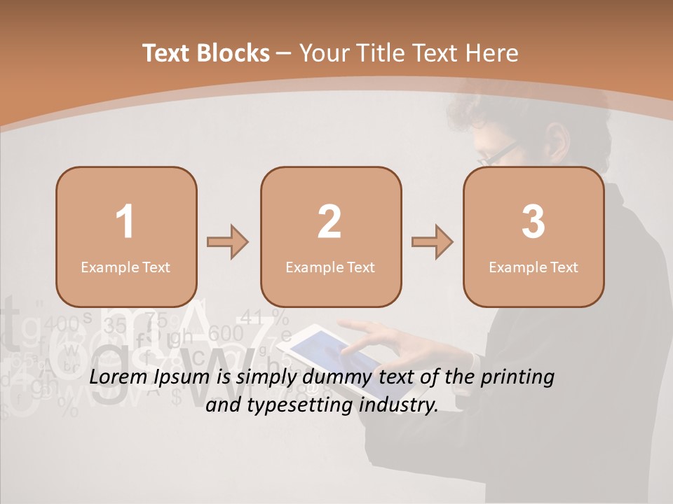 Young Fashion Job PowerPoint Template