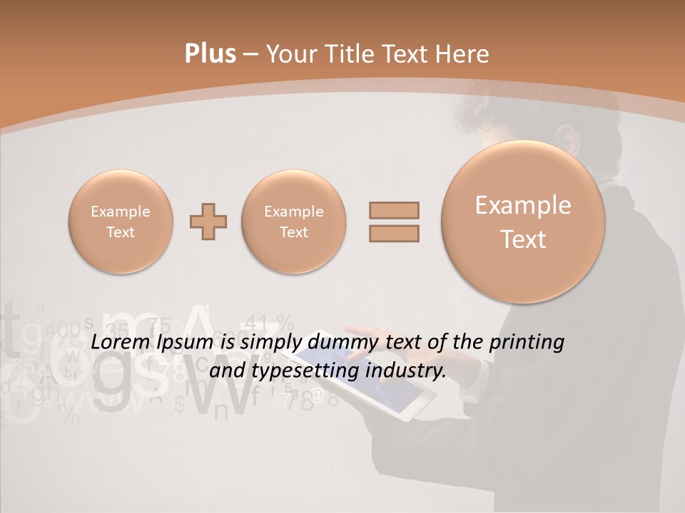 Young Fashion Job PowerPoint Template