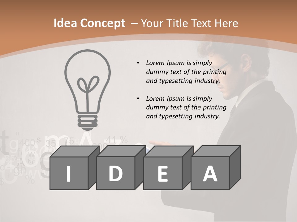 Young Fashion Job PowerPoint Template