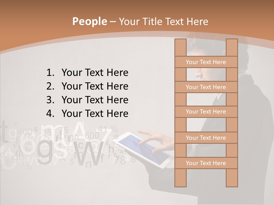 Young Fashion Job PowerPoint Template