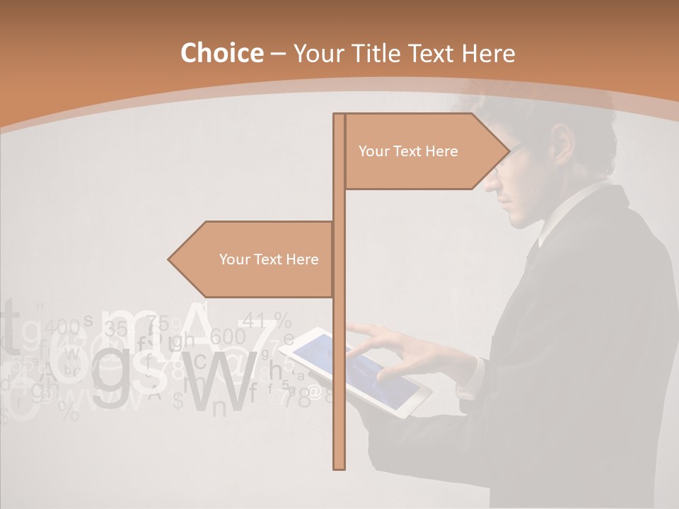 Young Fashion Job PowerPoint Template