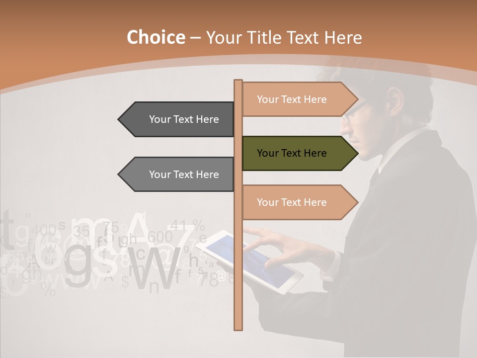 Young Fashion Job PowerPoint Template