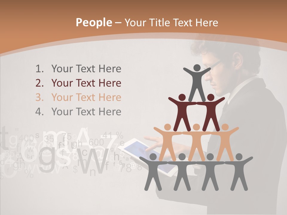 Young Fashion Job PowerPoint Template