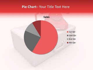 Hotline Red Symbol PowerPoint Template