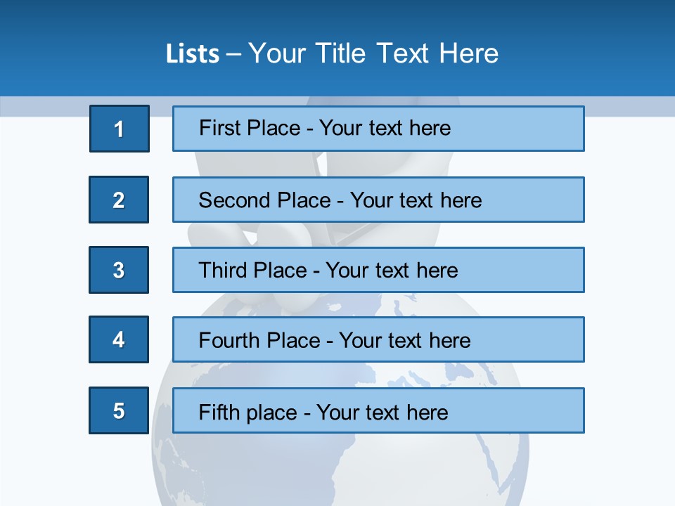 Operator Job Character PowerPoint Template