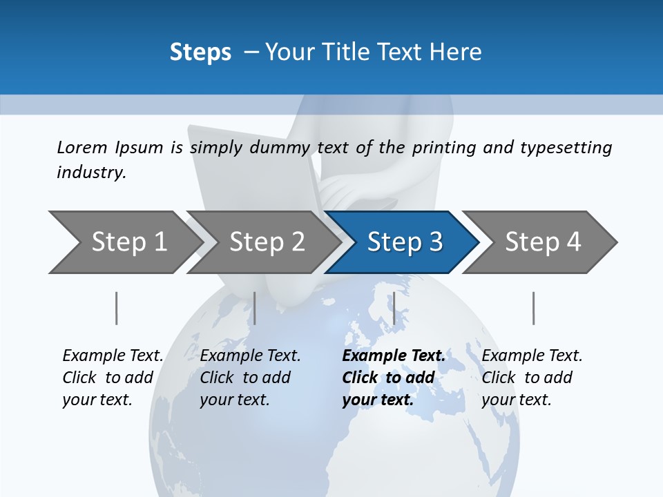 Operator Job Character PowerPoint Template