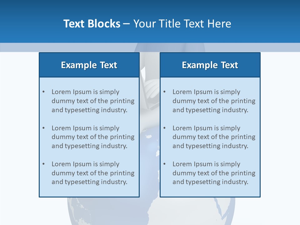Operator Job Character PowerPoint Template