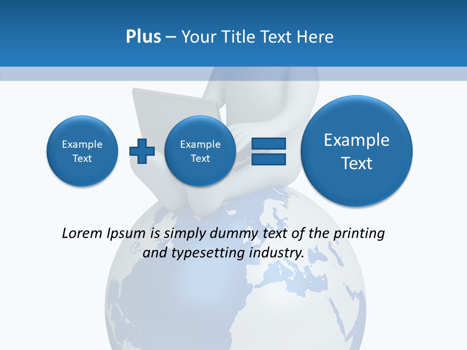 Operator Job Character PowerPoint Template