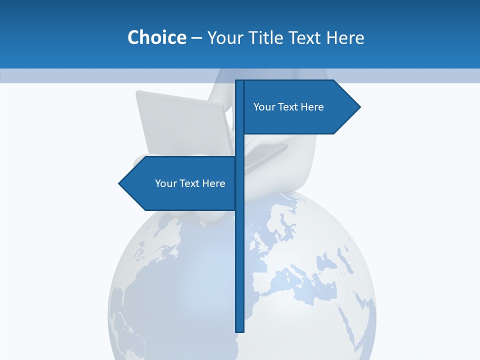 Operator Job Character PowerPoint Template