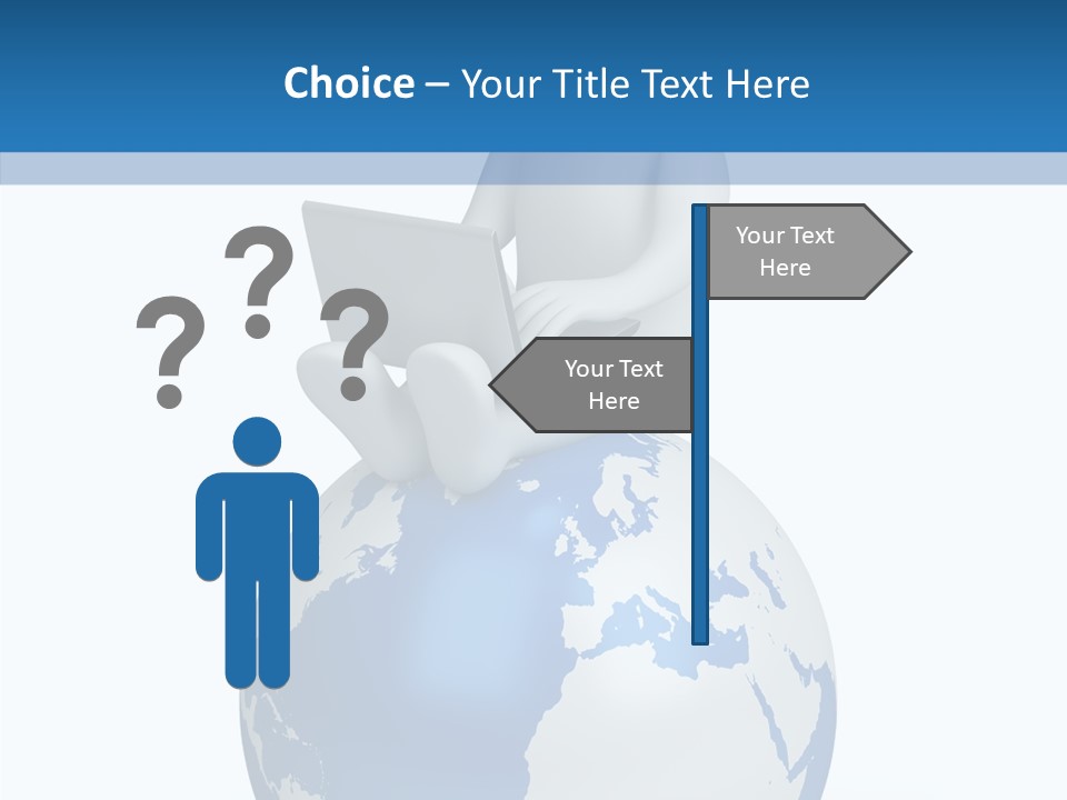 Operator Job Character PowerPoint Template