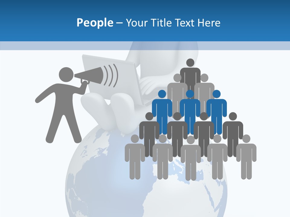 Operator Job Character PowerPoint Template