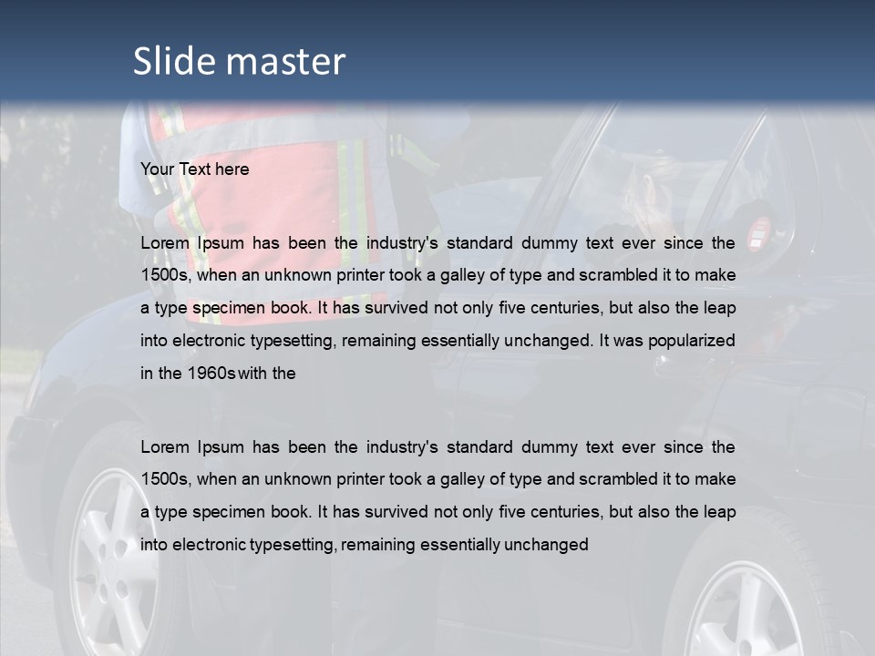 Safety Limit Patrol PowerPoint Template