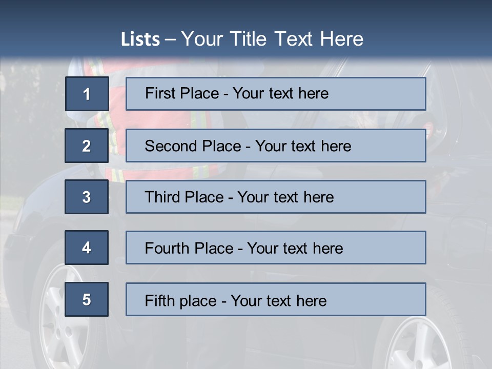 Safety Limit Patrol PowerPoint Template