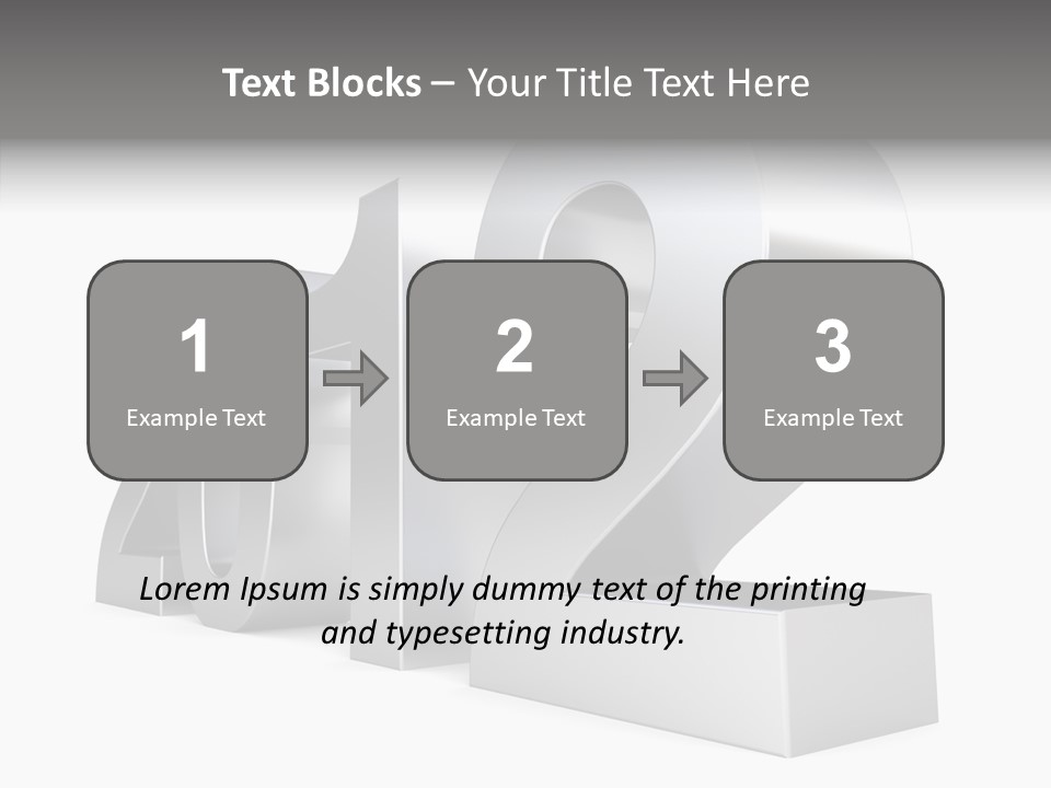 Text Eve Occasion PowerPoint Template